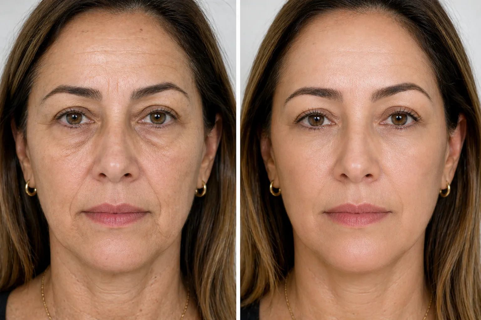 Antes e depois de Rejuvenescimento Facial — VIP Biomedicina