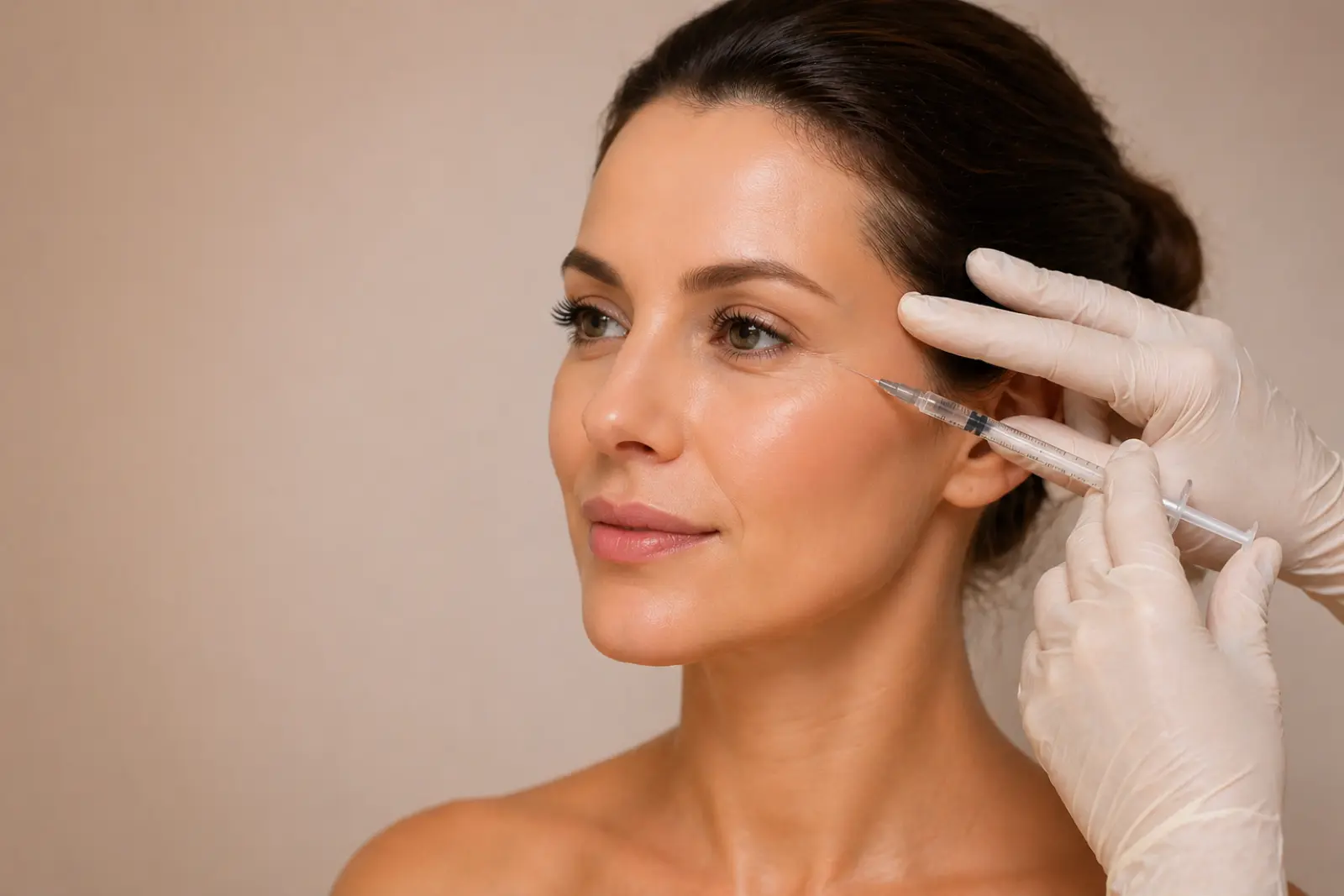Aplicação de Botox por biomédica especialista — VIP Biomedicina